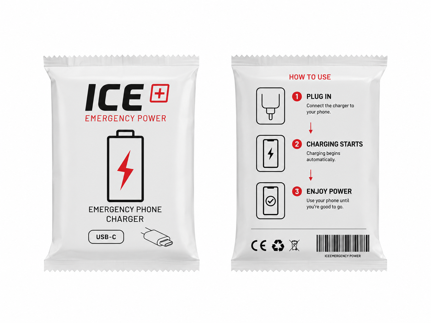 ICE Emergency Phone Charger